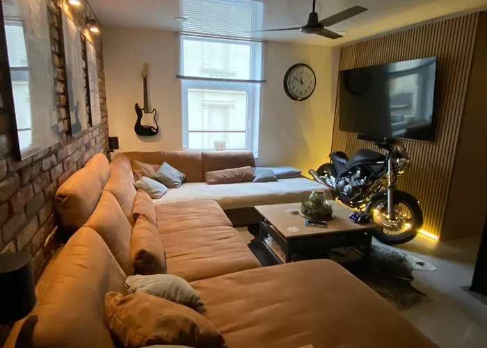 Design Loft Herford - Parkplatz, Wlan, Netflix, Heimkino