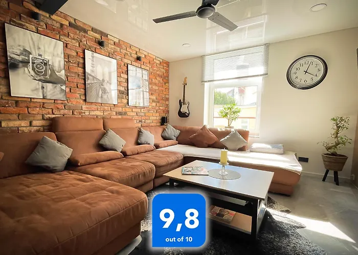 Design Loft Herford - Parkplatz, Wlan, Netflix, Heimkino
