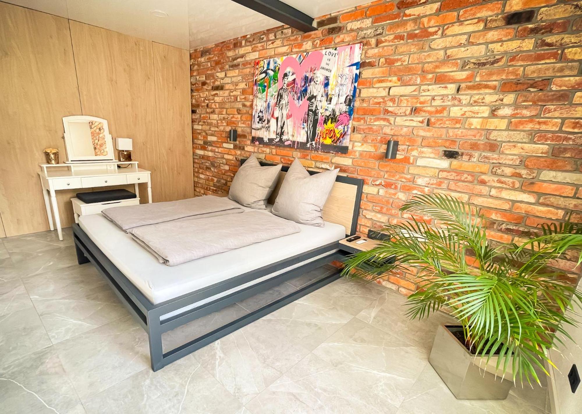Design Loft - Parkplatz, Wlan, Netflix, Heimkino Apartment